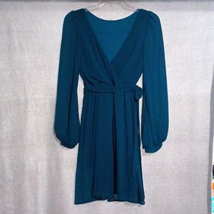Unbranded Women's Sacrament Green Mini Dress Maybe Size XS Without Tags.
